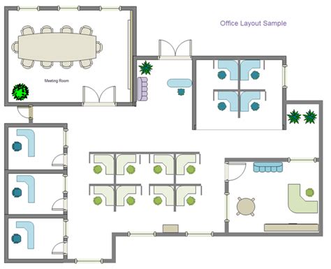 Office Layouts Design | Office layout plan, Office floor plan, Office layout