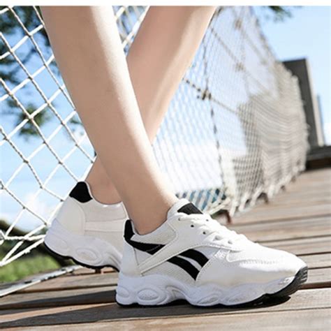 Buy Stylish and Comfortable Black and White Running Shoes for Women ...