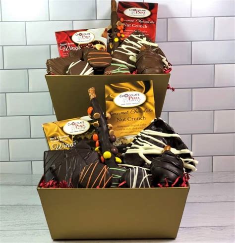 Dark Chocolate Lover's Gift Basket - Chocolate Pizza