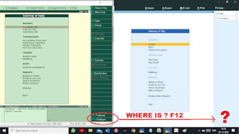 #1 Tally Prime Tutorials | F12 Configurations from Gateway of Tally in Tally.ERP 9 vs TallyPrime ...