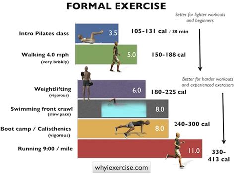 Metabolic equivalent: Which physical activities burn more energy?