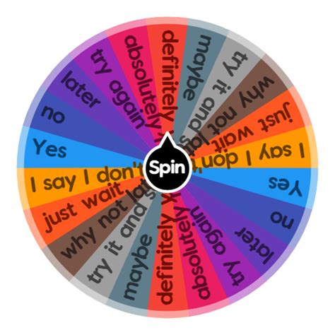 Yes or no | Spin the Wheel - Random Picker