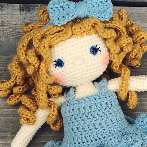 Free Crochet Doll Pattern- The Friendly Grace - thefriendlyredfox.com