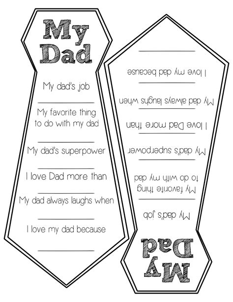 Father's Day Free Printable Cards - Paper Trail Design