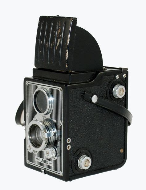 Vintage Ilford Craftsman camera with original case The Ilford Craftsman was a pseudo TLR made by ...