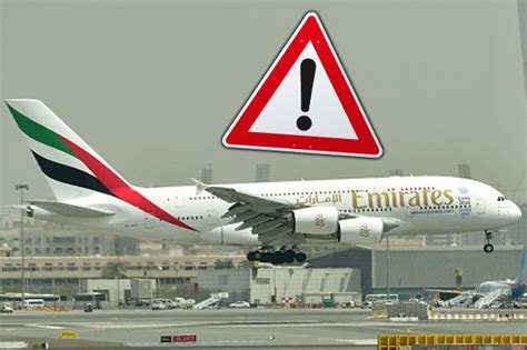 Emirates airline flights bound for London & Dublin cancelled...Check ...