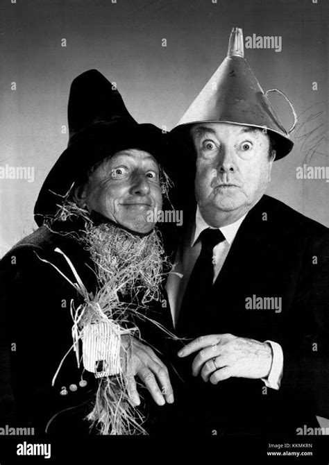 The Wizard of Oz Ray Bolger Jack Haley Reunited 1970 Stock Photo - Alamy