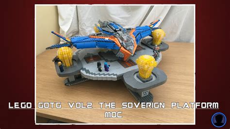 LEGO GOTG Vol 2 The Soverign Platform MOC (Showcase) - YouTube