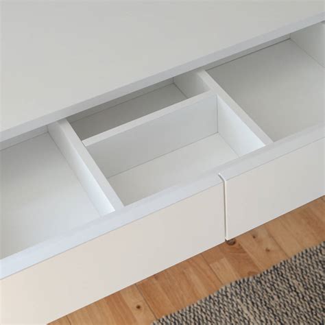 Small Floating Dressing Table White By Urbansize