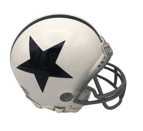 UNSIGNED Dallas Cowboys Riddell VSR4 Throwback Thanksgiving Mini Helmet