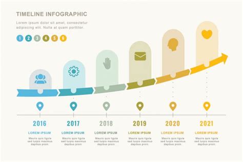 50 Free Timeline Infographic Templates for Time-Related Visuals