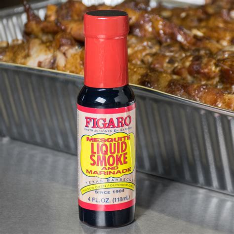 Figaro 4 oz. Mesquite Liquid Smoke and Marinade