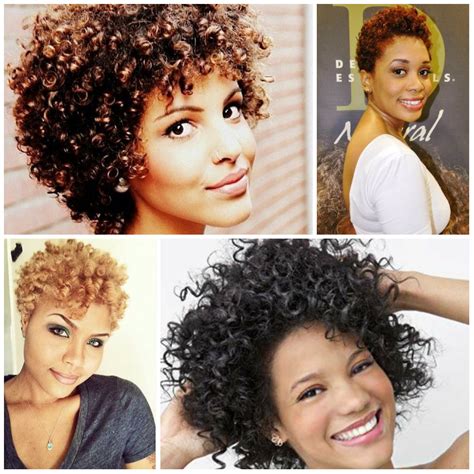 2016 Trendy Short Natural Afro-Curls | 2019 Haircuts, Hairstyles and Hair Colors