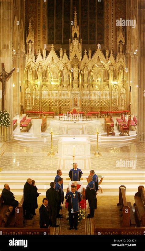 Cardinal Cahal Daly death Stock Photo - Alamy