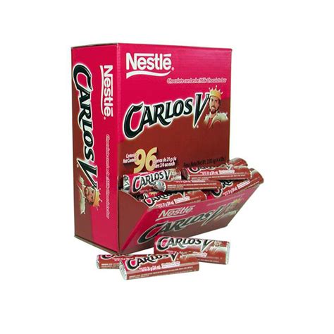 NESTLE CARLOS V CHOCOLATE 1/96 CT. - Importmex