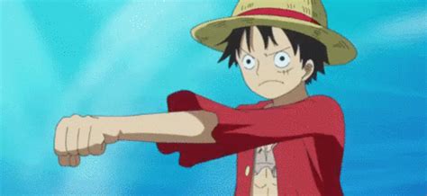 Luffy Gum Gum Pistol Gif