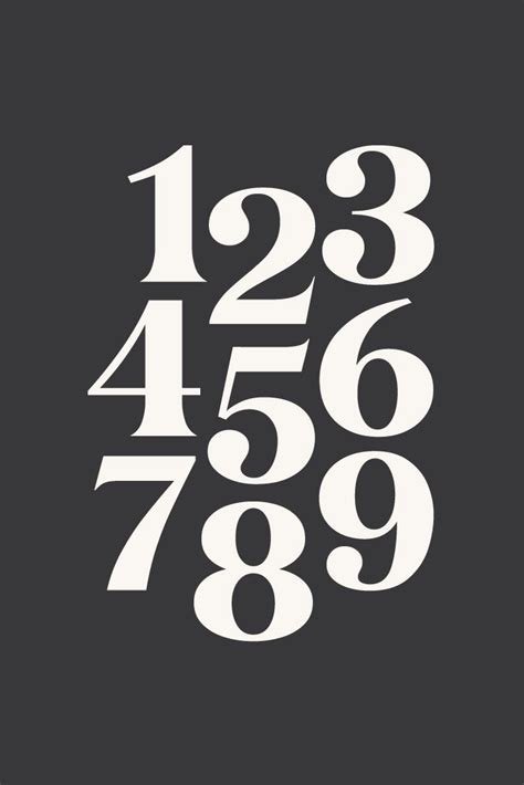 The Karlie Serif has a beautiful set of numbers. | Numbers font, Serif fonts, Free calligraphy fonts