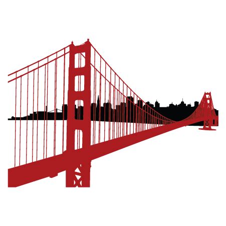 Simple Golden Gate Bridge PNG Transparent Simple Golden Gate Bridge.PNG ...