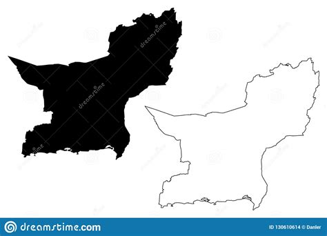 Balochistan Map In Pakistan