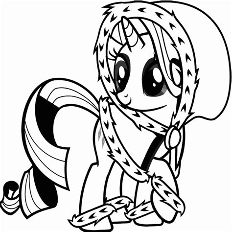 My Little Pony Christmas Coloring Pages - Best Coloring Pages For Kids