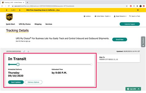 Ups Tracking Number