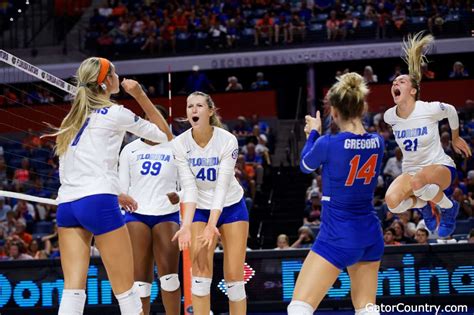 Florida Gators volleyball sweeps LSU in Baton Rouge | GatorCountry.com