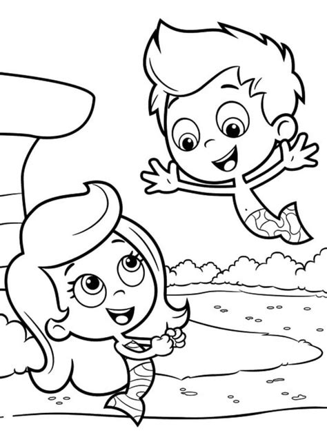 Bubble Guppies Coloring Pages Bubble Guppies Coloring Pages Coloring ...