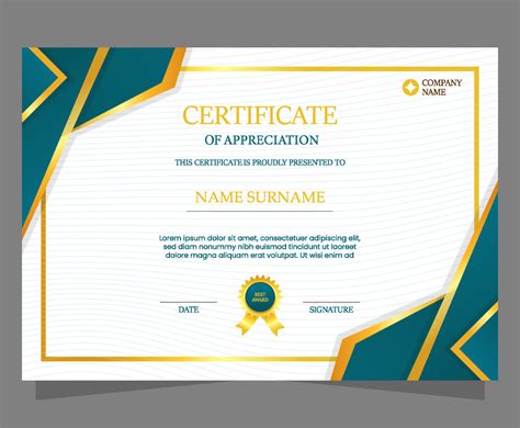 Printable Of Appreciation Certificate Template | tunersread.com