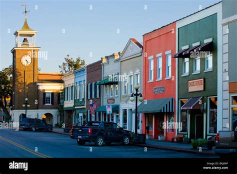 Rice Museum, left, and historic district of Georgetown, South Carolina Stock Photo - Alamy