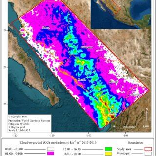 Physiographic features. Mountain gradient direction is indicated by ...