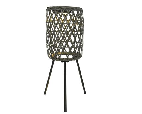 Tall Solar Wicker Lantern By Ella James | notonthehighstreet.com