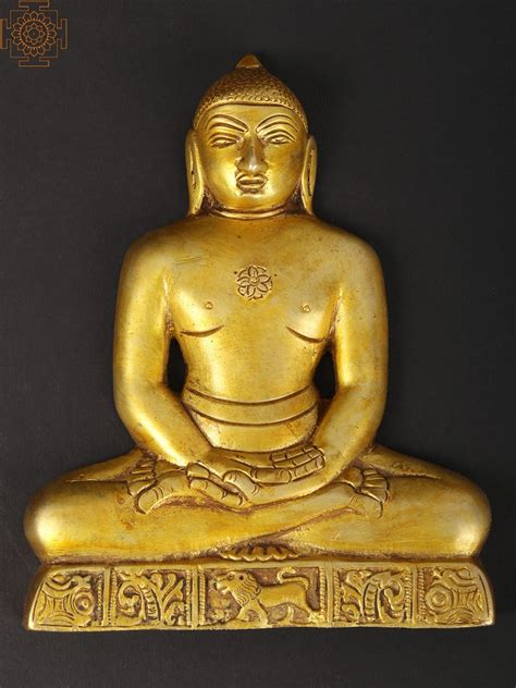 The Last Jain Tirthankara 'Mahavir' (Wall Hanging Flat Statue)