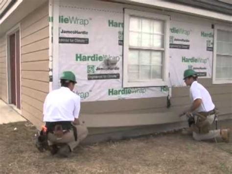 Installing Hardie Board Siding