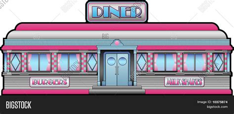 Diner Vector & Photo (Free Trial) | Bigstock