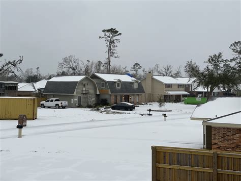 Photo Gallery – Snow in Louisiana! | WGNO