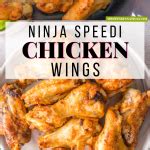 Ninja Speedi Chicken Wings (Air Fryer) - Air Fryer Fanatics