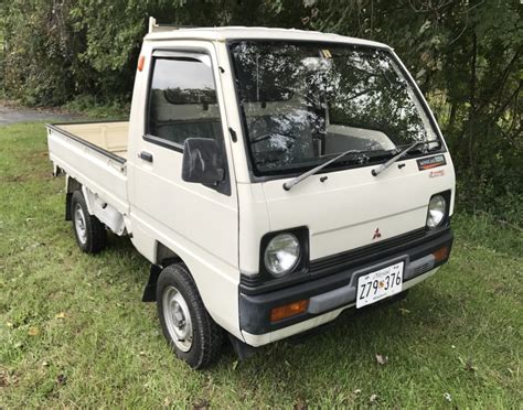 No Reserve: 1990 Mitsubishi Minicab Pickup 4WD 4-Speed for sale on BaT ...