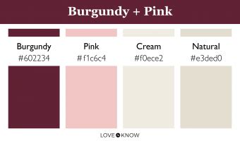 9 Burgundy Color Palettes for Gorgeous, Moody Designs | LoveToKnow