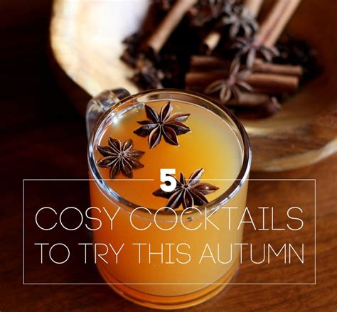 5 Cozy Cocktails To Try This autumn – Favrify