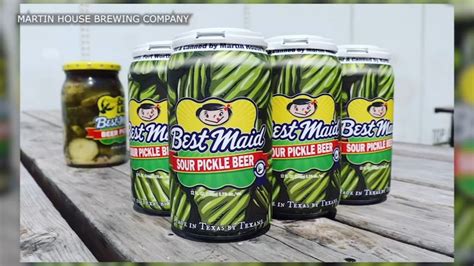 Pickle lovers! Relish in sour pickle beer sold only in Texas - ABC13 ...