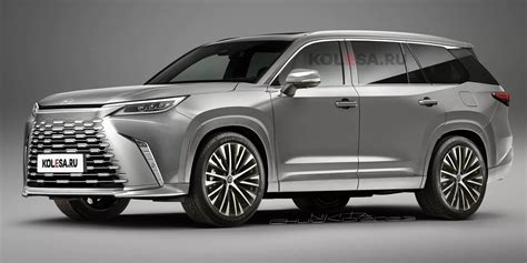 2024 Lexus TX Reveals the Luxury Side of Toyota's Grand Highlander in Posh Renderings ...