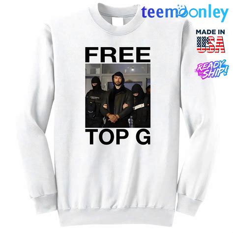 Free Andrew Tate Shirt | Teemoonley.com