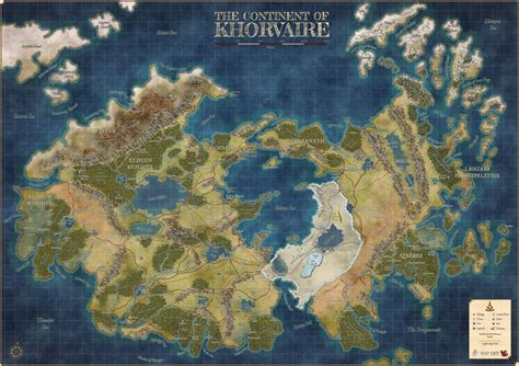 Homebrewed Khorvaire (Part 1): Improving the Map (WIPish) : Eberron