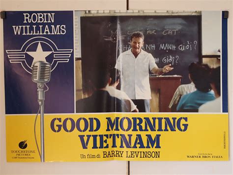 "GOOD MORNING VIETNAM" MOVIE POSTER - "GOOD MORNING, VIETNAM" MOVIE POSTER