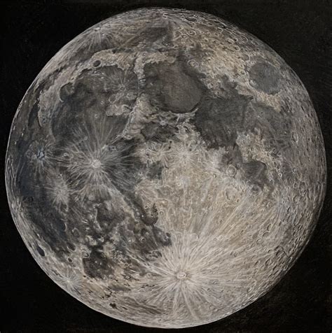 Full Moon drawing | The Planetary Society