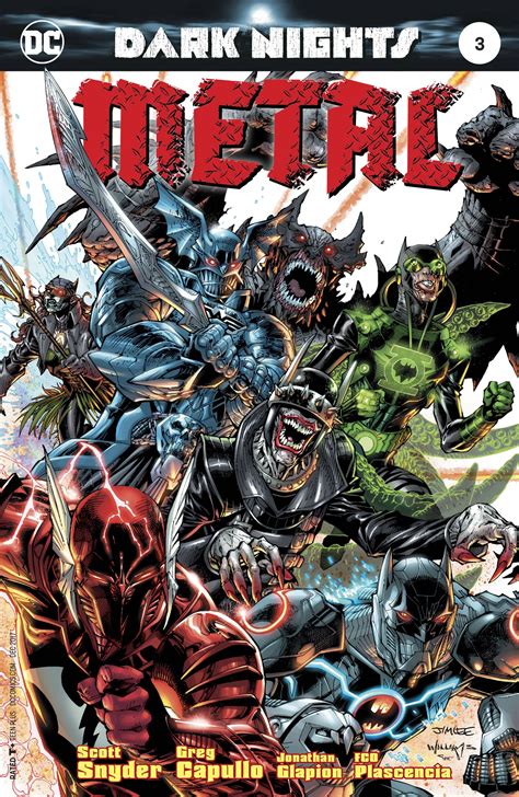 DARK NIGHTS METAL #3 (OF 6) JIM LEE VARIANT COVER