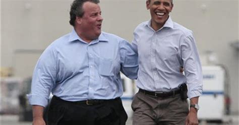 Chris Christie still loving on Obama