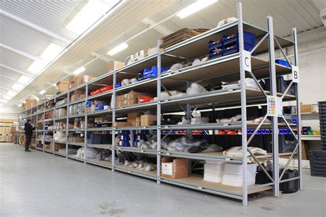 #Warehouse Fit-Out: Long-Span Shelving Systems... | Warehouse shelving, Shelving, Warehouse storage