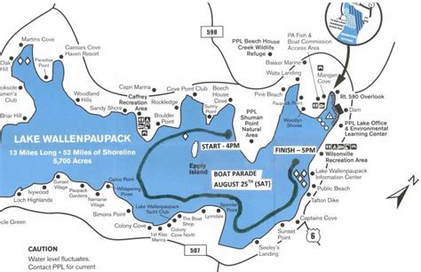 Boat Parade route for Wally Lake Fest. The 2013 Wally Lake Fest Boat ...