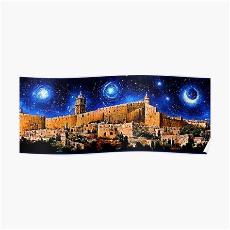 "JERUSALEM, jerusalem at night, starry night, wailing wall, ancient ...